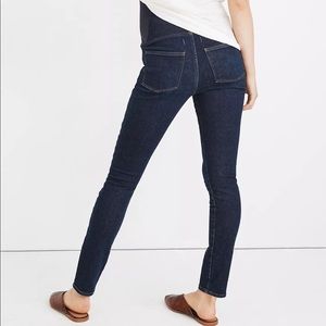 Madewell over-the-belly skinny jeans in orland wash: tencel™ denim edition